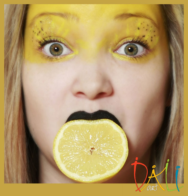 Facepainting foto citron